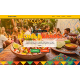 Plantilla ¡Échale Ganas! - Restaurante Fusión Latina | Temas