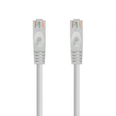 Cable de Red RJ45 UTP Nanocable 10.20.1800-L25 Cat.6A/ LSZH/ 25cm/ Gris
