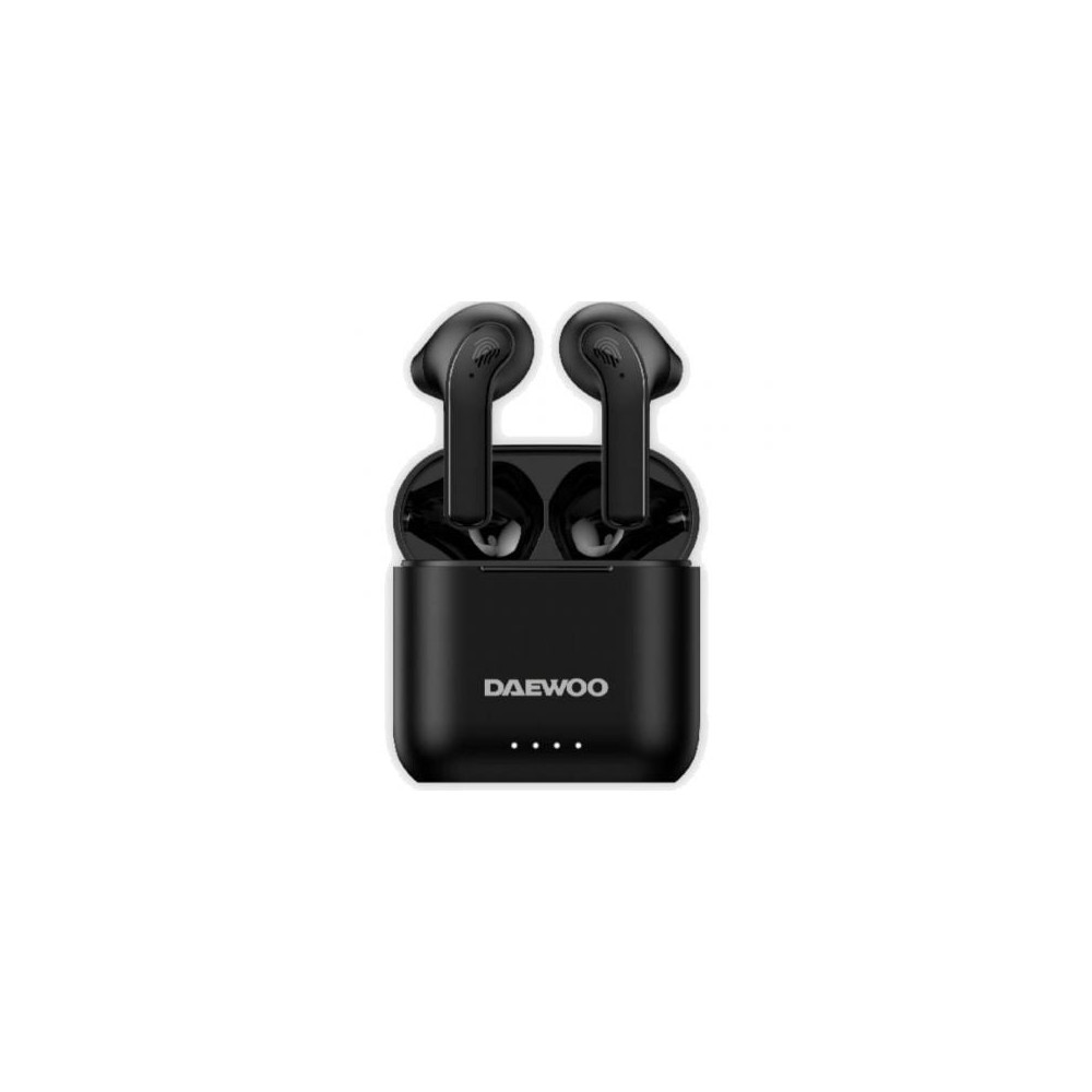 Auriculares Bluetooth Daewoo DW2020 con estuche de carga/ Autonomía 5h/ Negros