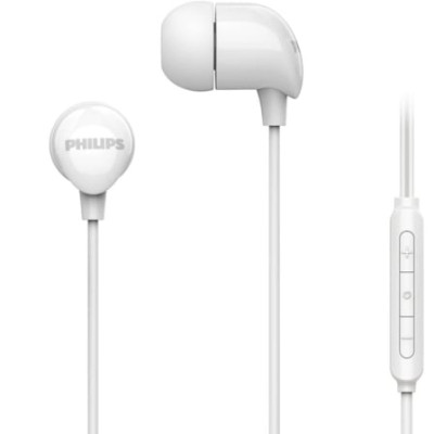 Auriculares Intrauditivos Philips TAE2146WT/ con Micrófono/ USB Tipo-C/ Blancos