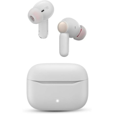 Auriculares Bluetooth SPC Ether 3 Pro con estuche de carga/ Autonomía 8h/ Blanco