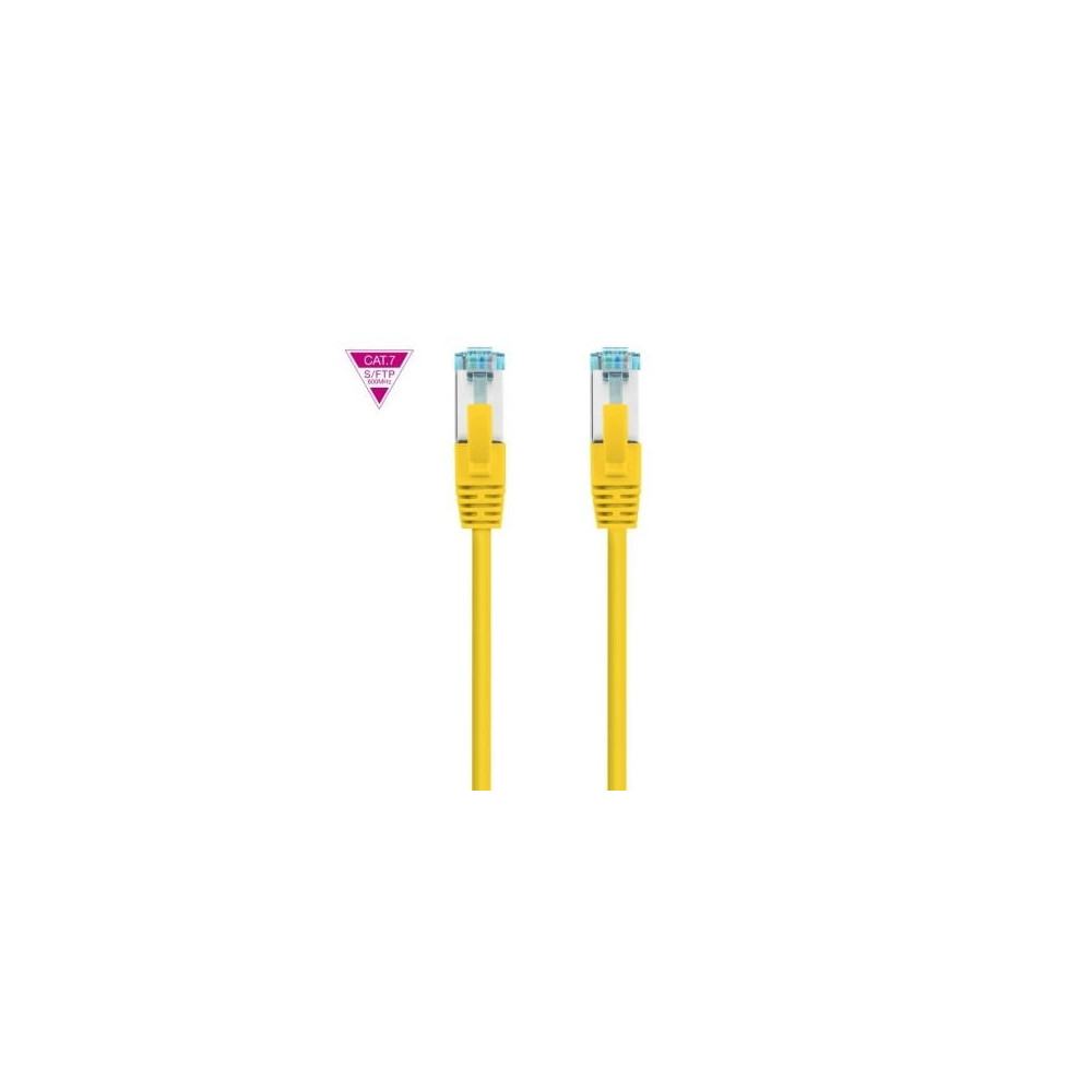 Cable de Red RJ45 SFTP Nanocable 10.20.1702-Y Cat.7/ 2m/ Amarillo | 2 m
