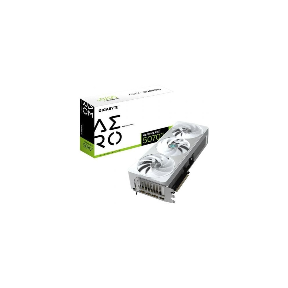 Tarjeta Gráfica Gigabyte GeForce RTX 5070 Ti AERO OC/ 16GB GDDR7 | Tarjetas Gráficas