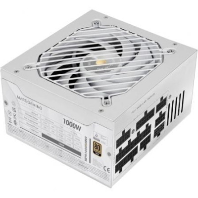 Fuente de Alimentación Mars Gaming MPB1000SIM/ 1000W/ Ventilador 14cm/ ATX 3.1/ PCIe 5.1/ 80 Plus Gold