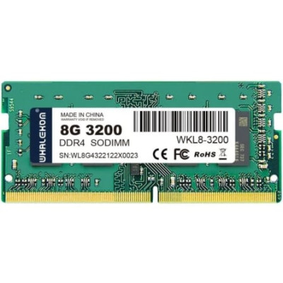 Memoria RAM Whalekom WK4SO32 8GB/ DDR4/ 3200MHz/ 1.2V/ CL19/ SODIMM