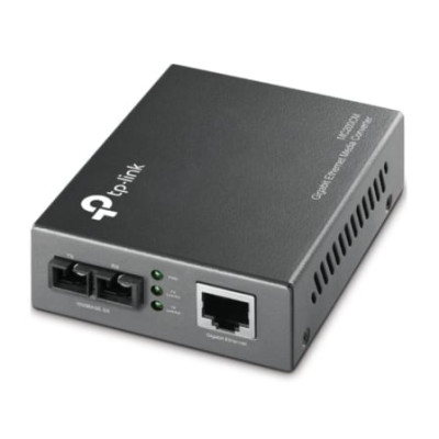 Conversor de Medios Gigabit TP-Link MC200CM V2/ 1 Puerto/ RJ-45 10/100/1000