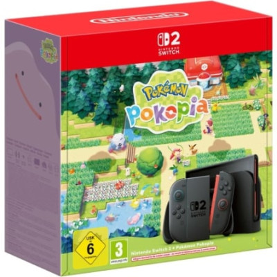 Nintendo Switch 2/ Incluye Código Juego Pokemón Pokopia