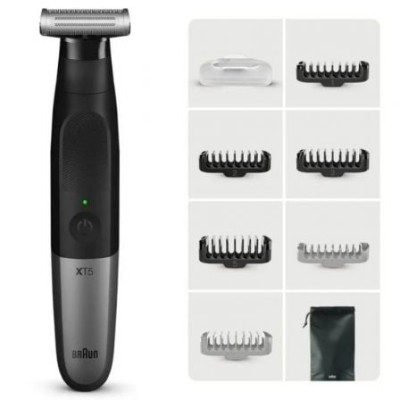 Afeitadora Braun Wet and Dry Serie X XT5200/ con Batería/ 6 Accesorios