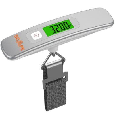 Báscula para Maletas Scape Travel EC002/ Plata