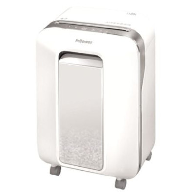 Destructora Fellowes LX201/ Corte en Microcorte de 2 x 12mm/ Blanco