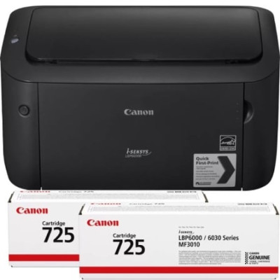 Impresora Láser Monocromo Canon I-SENSYS LBP6030B/ Negra