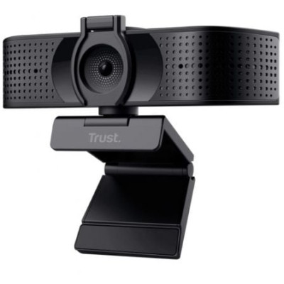 Webcam Trust Teza 24280/ Enfoque Automático/ 3840 x 2160 4K