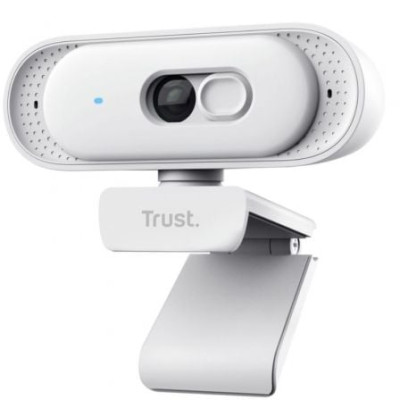 Webcam Trust Tomar 2K 26180/ 2560 x 1440 QHD/ Blanca