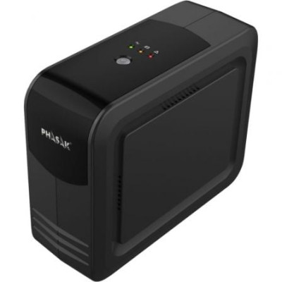 SAI Línea Interactiva Phasak Smart Lite 950VA/ 950VA-570W/ 3 Salidas/ Formato Torre