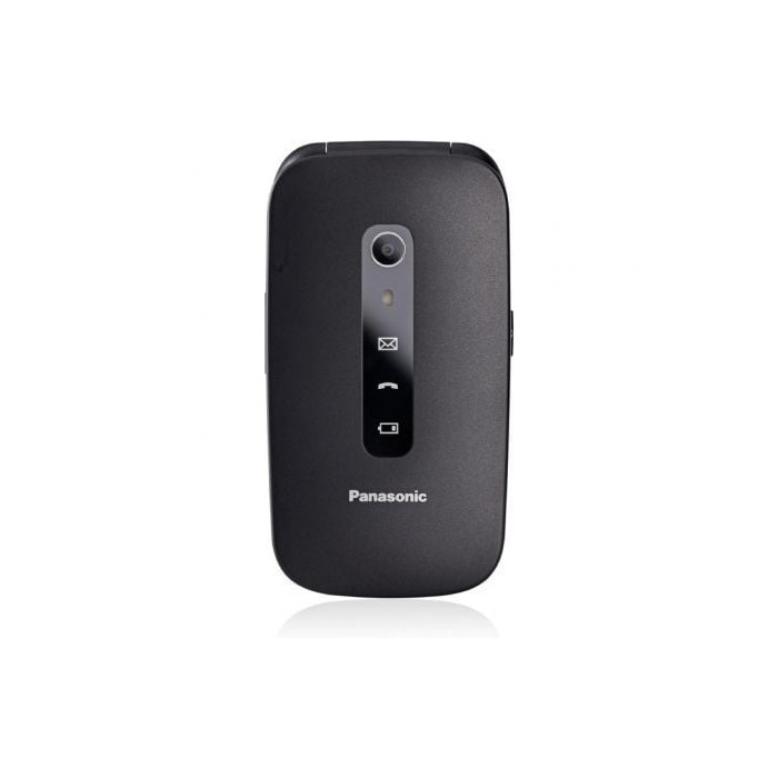 Teléfono Móvil Panasonic KX-TU550 para Personas Mayores/ Negro