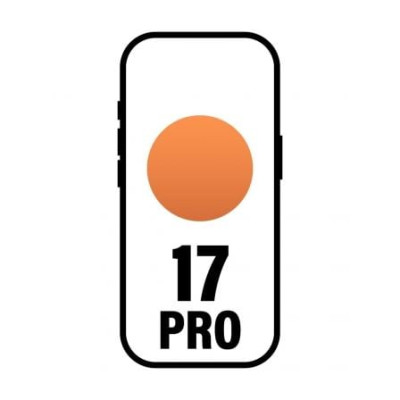 Smartphone Apple iPhone 17 Pro 1TB/ 6.3'/ 5G/ Naranja Cósmico