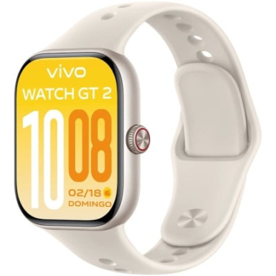 Smartwatch Vivo Watch GT 2/ Notificaciones/ Frecuencia Cardíaca/ Blanco
