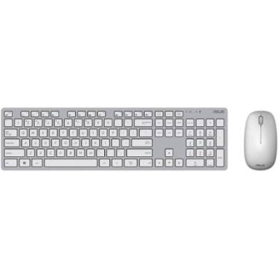 Teclado y Ratón Inalámbricos Asus W5000 Wireless/ Blanco