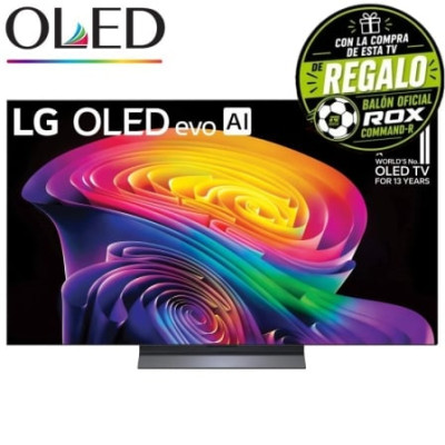 Televisor LG OLED evo AI C6 OLED65C66LB 65'/ Ultra HD 4K/ Smart TV/ WiFi