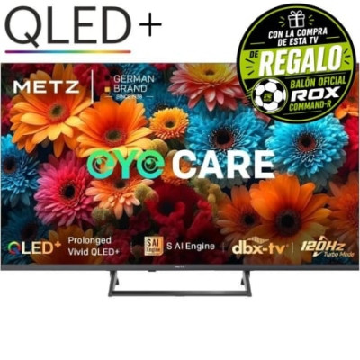 Televisor Metz QLED+ 43MQF7500Z 43'/ Ultra HD 4K/ Smart TV/ WiFi