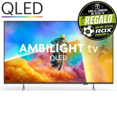 Televisor QLED Philips 65PQS8501 65'/ Ultra HD 4K/ Ambilight/ Smart TV/ WiFi