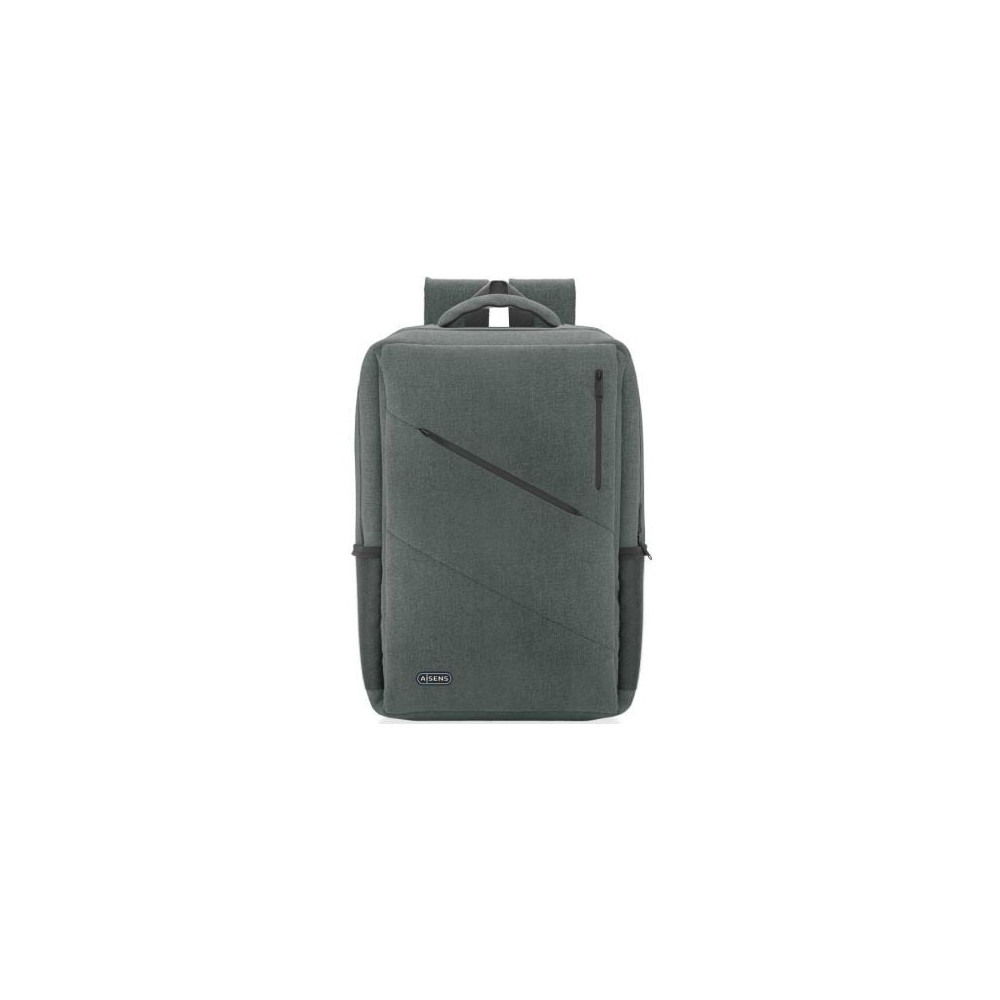 Mochila Aisens Urbana y de Oficina ASBG-BP085-GR para Portátiles hasta 15.6'/ Gris | Mochilas