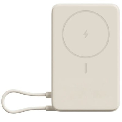 Powerbank 10000mAh Xiaomi Magnetic Power Bank 10000/ Wireless/ Beige