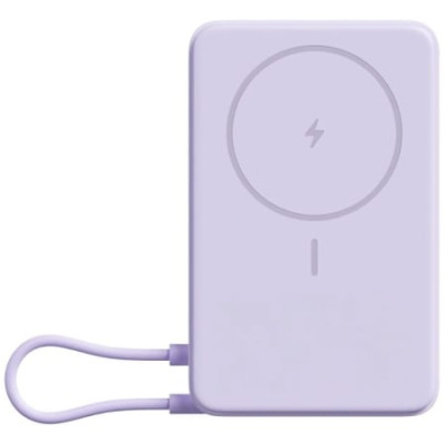 Powerbank 10000mAh Xiaomi Magnetic Power Bank 10000/ Wireless/ Púrpura