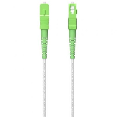 Cable de Fibra Óptica G657A2 3.0 9/125 SMF Aisens A152-0616/ LSZH/ 80m/ Blanco
