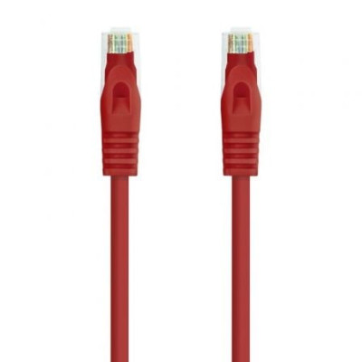 Cable de Red RJ45 UTP Nanocable 10.20.1800-L25-R Cat.6A/ LSZH/ 25cm/ Rojo
