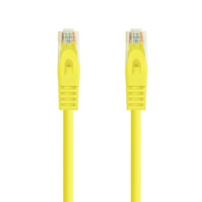 Cable de Red RJ45 UTP Nanocable 10.20.1800-L25-Y Cat.6A/ LSZH/ 25cm/ Amarillo