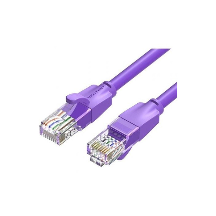 Cable de Red RJ45 UTP Vention IBEVH Cat.6/ 2m/ Morado | 2 m