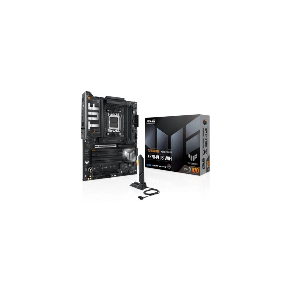Placa Base Asus TUF GAMING X870-PLUS WIFI/ Socket AM5/ DDR5/ PCIe 5.0