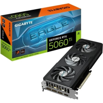 Tarjeta Gráfica Gigabyte GeForce RTX 5060 Ti EAGLE MAX OC/ 8GB GDDR7 | Tarjetas Gráficas