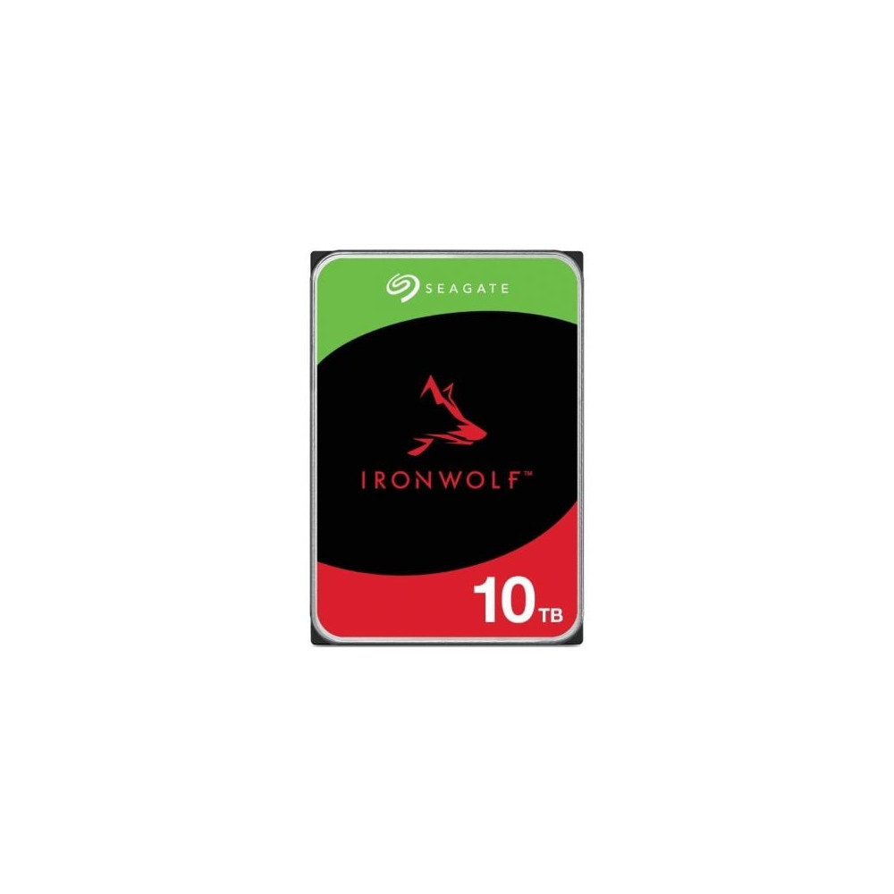 Disco Duro Seagate IronWolf NAS ST10000VN000 10TB/ 3.5'/ SATA III/ 256MB | HDD