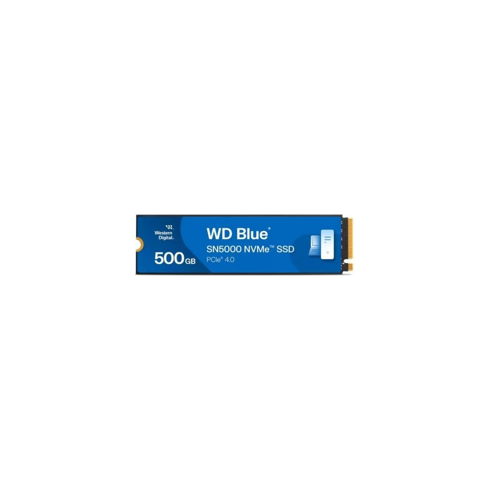 Disco SSD Western Digital WD Blue SN5000 500GB/ M.2 2280 PCIe Gen4 | SSD