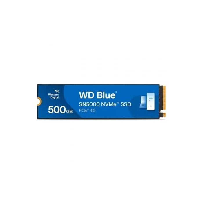Disco SSD Western Digital WD Blue SN5000 500GB/ M.2 2280 PCIe Gen4 | SSD