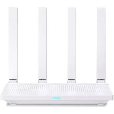 Router Inalámbrico Xiaomi Router AX3000T/ WiFi 6/ 3000Mbps/ 2.4GHz 5GHz/ 4 Antenas/ WiFi 802.11a/b/g/n/ac/ax