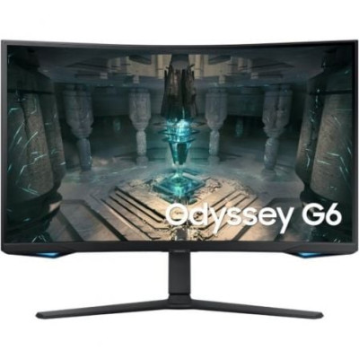Smart Monitor Gaming Curvo Samsung Odyssey G6 S32BG650EU/ 32'/ QHD/ 1ms/ 240Hz/ VA/ Multimedia/ Regulable en altura/ Smart TV/ N