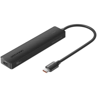 Hub USB Tipo-C 3.2 Vention CKDBB/ 2xUSB/ 2xUSB Tipo-C/ 1xUSB Tipo-C PD