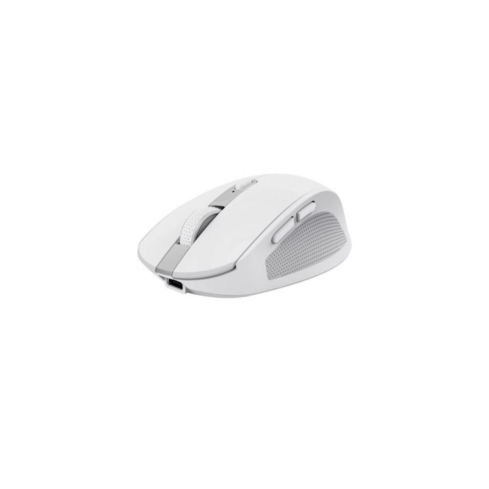 Ratón Inalámbrico Trust Ozaa Compact Wireless/ Batería recargable/ Hasta 3200 DPI/ Blanco | Ratones