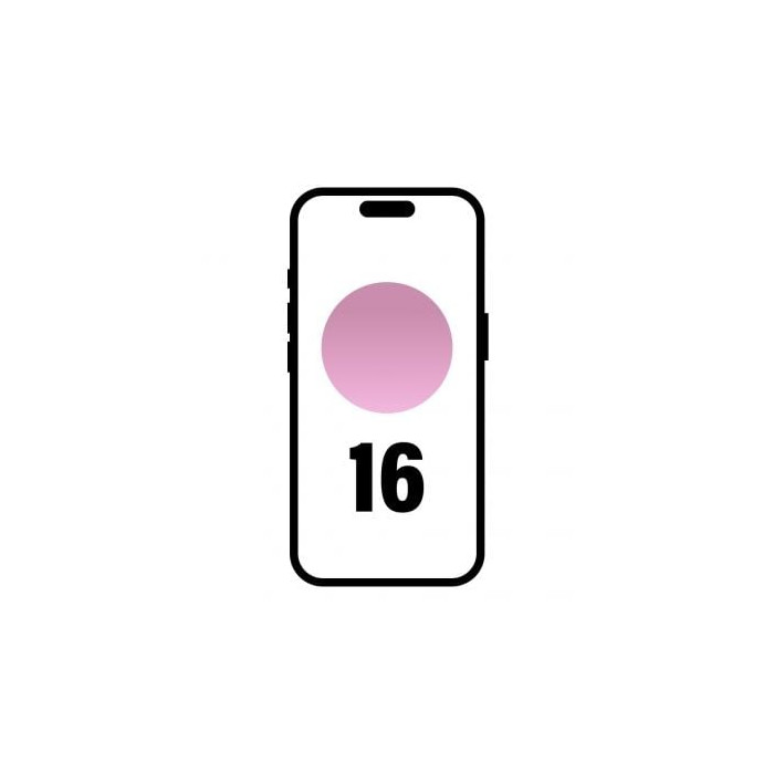 Smartphone Apple iPhone 16 128GB/ 6.1'/ 5G/ Rosa | Smartphones