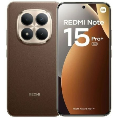 Smartphone Xiaomi Redmi Note 15 Pro Plus 8GB/ 256GB/ 6.83'/ 5G/ Marrón | Smartphones