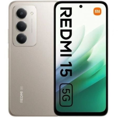 Smartphone Xiaomi Redmi 15 4GB/ 128GB/ 6.9'/ 5G/ Gris Titán | Smartphones