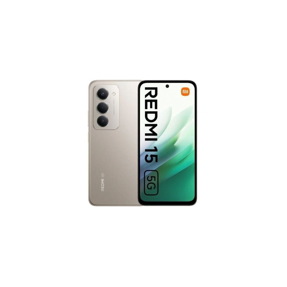Smartphone Xiaomi Redmi 15 4GB/ 128GB/ 6.9'/ 5G/ Gris Titán | Smartphones