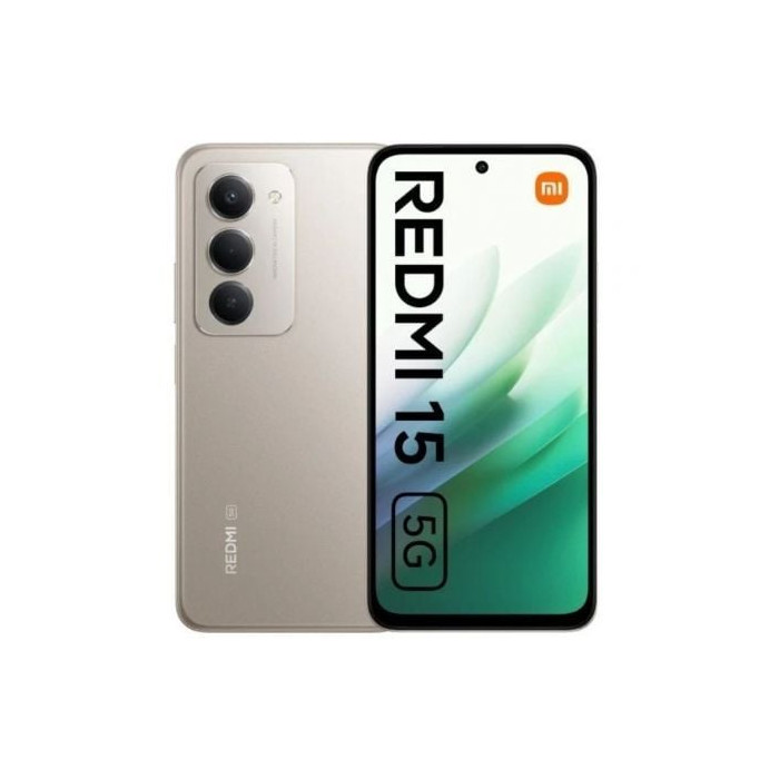 Smartphone Xiaomi Redmi 15 4GB/ 128GB/ 6.9'/ 5G/ Gris Titán | Smartphones