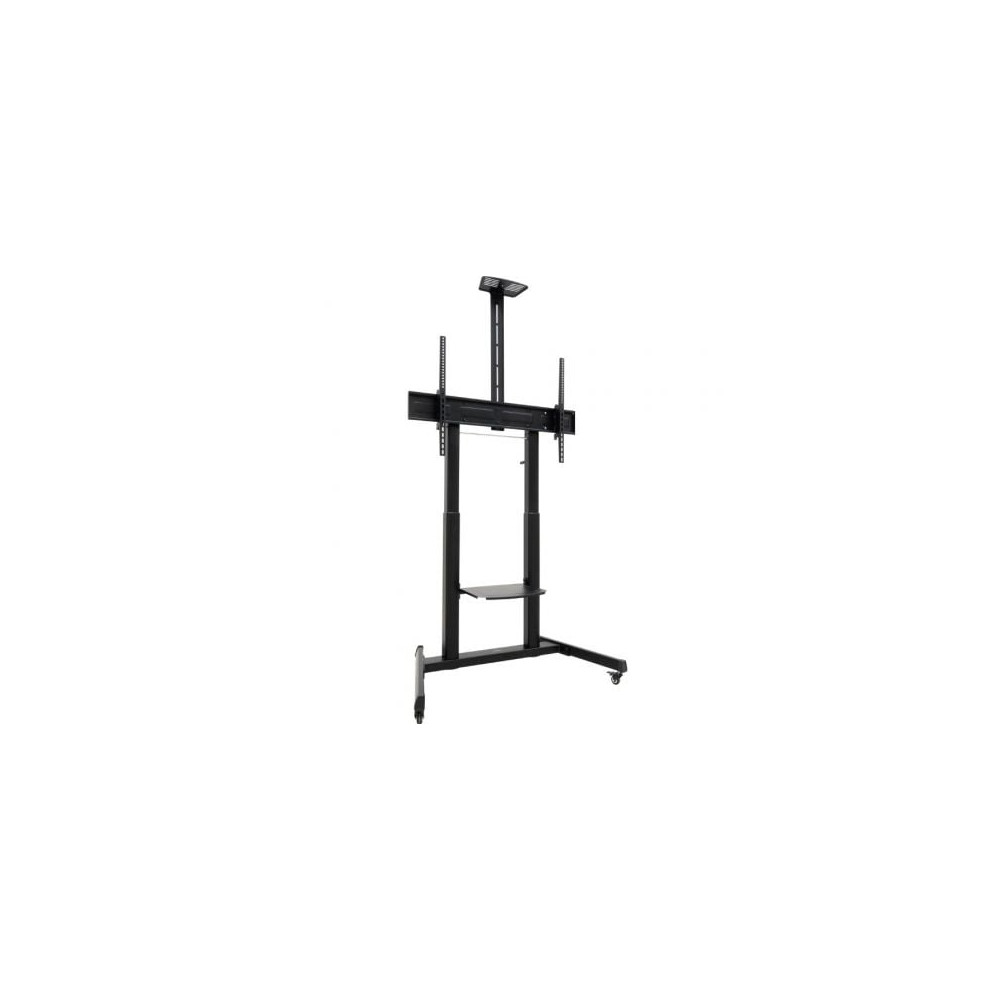 Soporte de Suelo Inclinable con Ruedas TooQ FS20406HM-B para TV de 60-100'/ hasta 120kg | Soportes