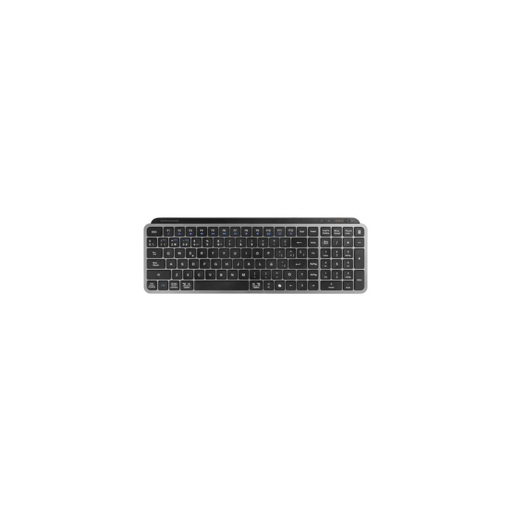 Teclado Compacto Inalámbrico Mars Gaming MK-SILENKEYS/ Negro | Teclados
