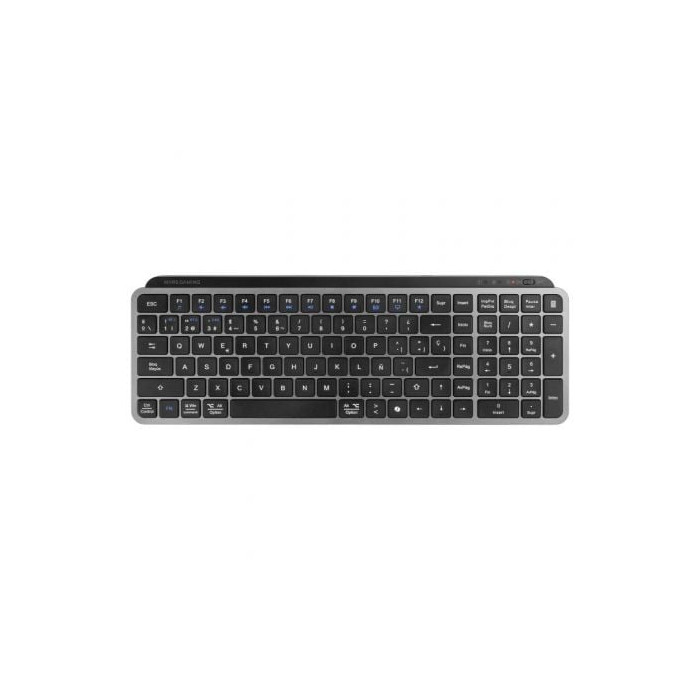 Teclado Compacto Inalámbrico Mars Gaming MK-SILENKEYS/ Negro | Teclados