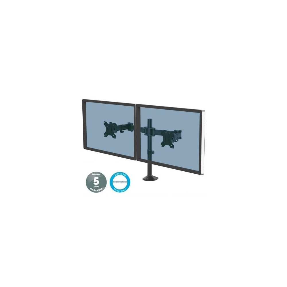 Soporte de Mesa para 2 Monitores Fellowes 8502601/ hasta 8kg | Soportes PC y Monitor
